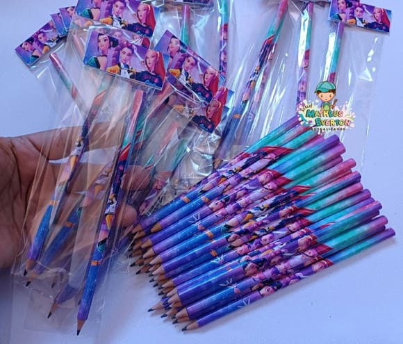 25 Lapis Personalizado Guerreiras do K-pop