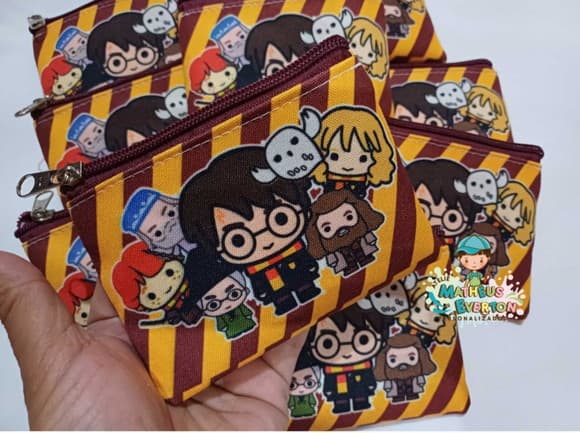 30 Porta Moedas Personalizado Harry Potter