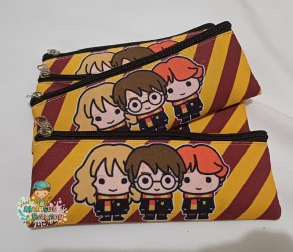 Estojo Slim Personalizado Harry Potter Tam: 19x7