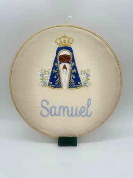 Bastidor Nossa Senhora Aparecida 25cm