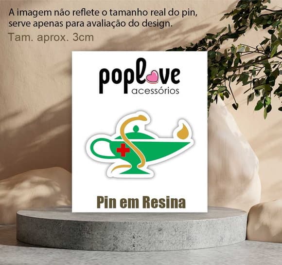 Pin - Símbolo Enfermagem