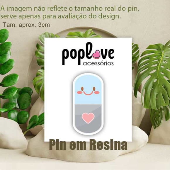 Pin - Remédio - Coleção Saúde