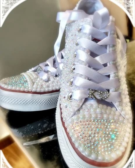 Tênis All Star Personalizado Ali Star e Debutantes Noivas - foto 1