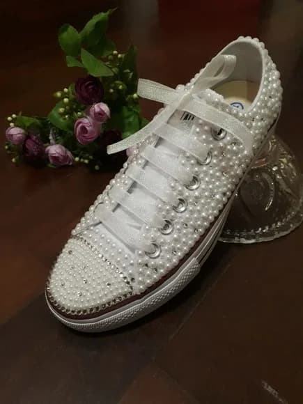 Tênis All-star personalizado para Noivas e Debutantes,