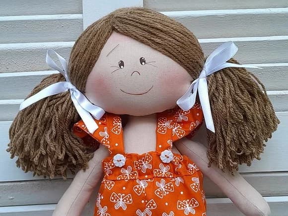 Boneca Maria Flor