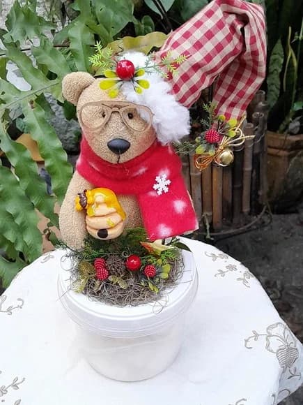 Natal no Pote - Ursinho