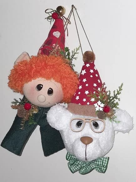 Bola Natalina Duende/ Urso