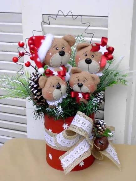 Arranjo Natalino Família Urso - G