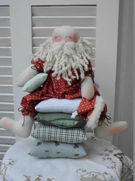 Boneca de Pano - Noel Dorminhoco