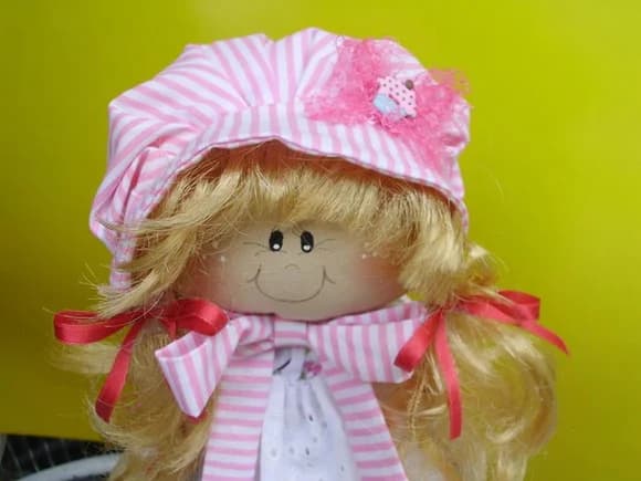 Boneca de Pano - Giovana (loira)