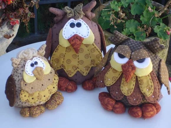 Trio de Corujas