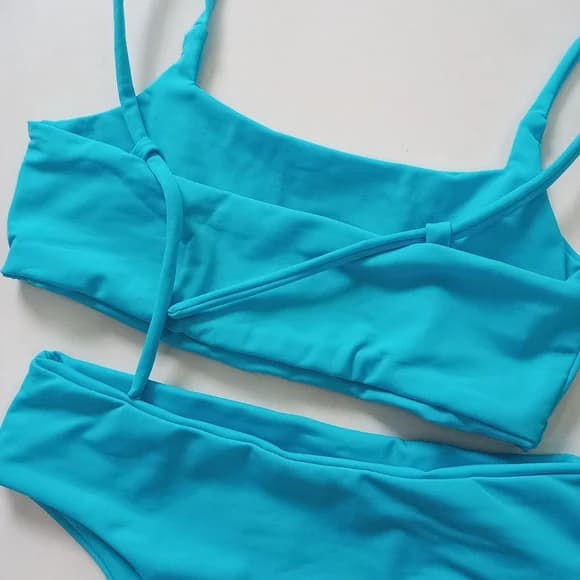 Biquini Dupla Face Surf Azul