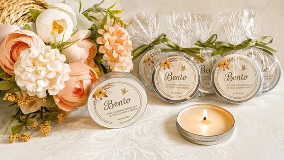 Lembrancinha Vela Personalizada