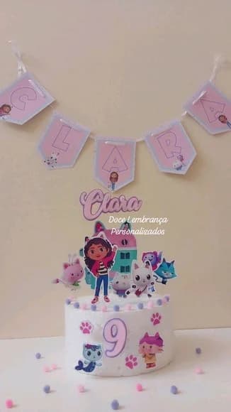 Kit Festa Casa Mágica da Gabby Aniversario Infantil - foto 1