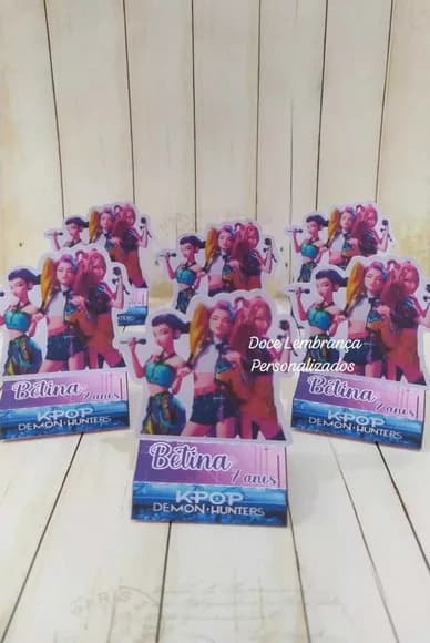 Porta Bis Duplo Guerreiras do Kpop Lembrancinha