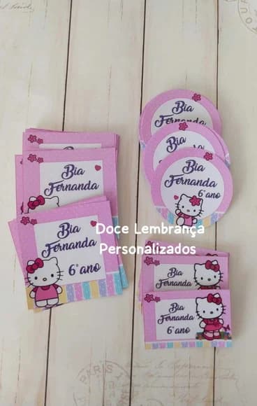 Etiqueta Escolar Personalizada Hello Kit - foto 1