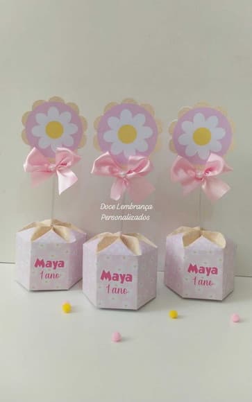 Centro de Mesa Margarida Personalizado - foto 1