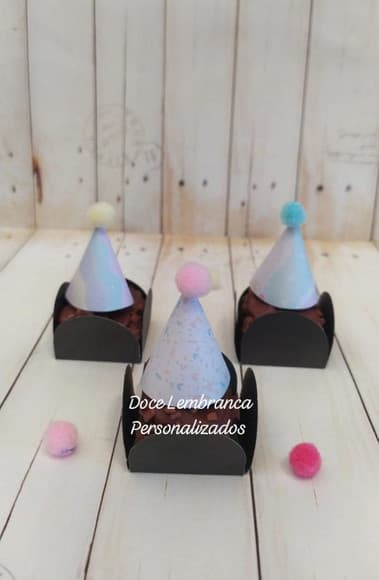 Mini Chapeuzinho para Topper Docinhos Candy Color