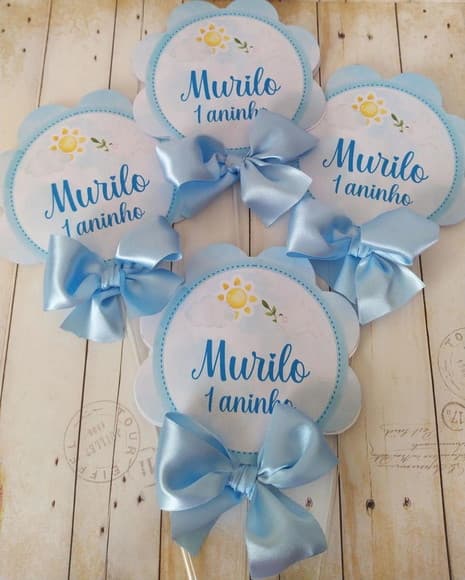 Aplique Centro de Mesa Arca de Noé Personalizado - foto 1