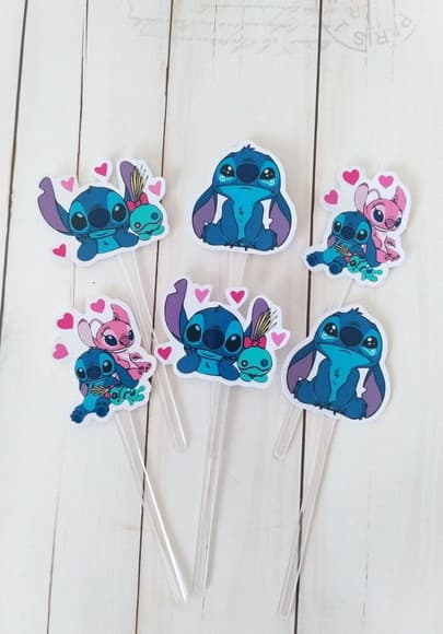 Topper para Docinhos Stitch 30 Unidades - foto 1