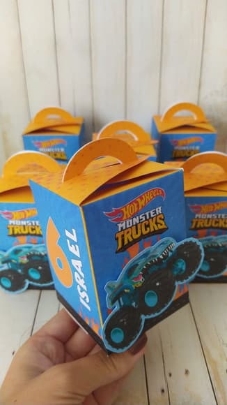 Caixa Alça/maletinha Monster Truck - foto 1
