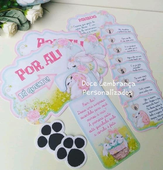 Kit Caça aos Ovos Jardim dos Coelhos - foto 1