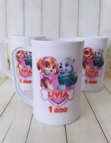 Caneca Acrilica Skye e Everest Patrulha Canina - foto 1