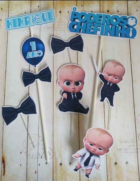 Topper para Bolo Poderoso Chefinho - foto 1