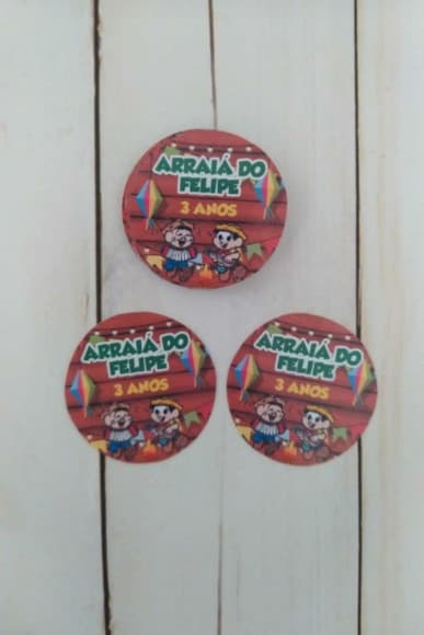 Adesivos Latinha Mint Festa Junina/arraiá