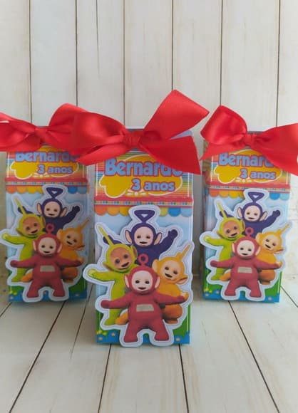 Caixa Milk Teletubbies Menino - foto 1