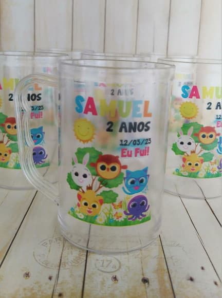 Caneca Acrilica Bolofofos - foto 1