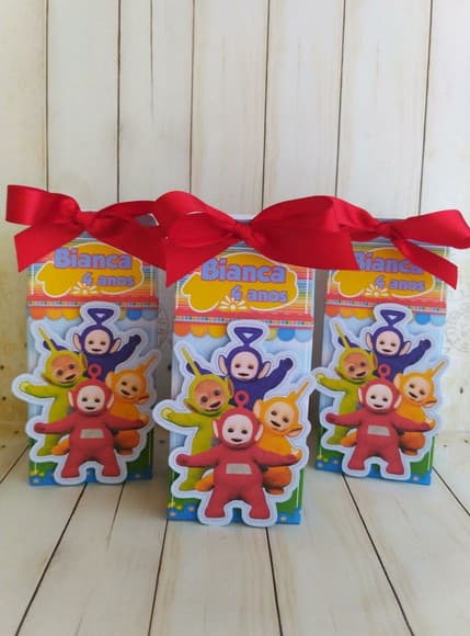Caixa Milk Teletubbies Menina - foto 1