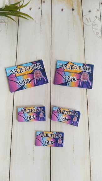 Etiqueta Escolar Personalizada Wandinha Enid 100 Unidades - foto 1