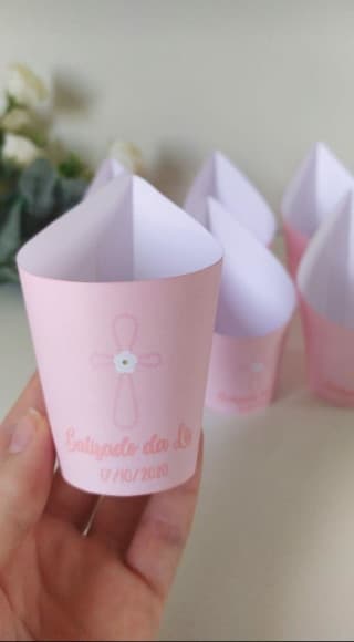 Rótulos para Suculenta Batizado Menina - foto 1