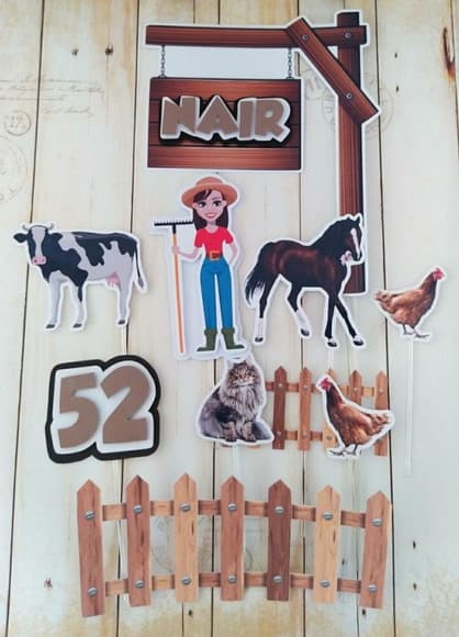 Topper Agro Fazendeiro/topper Fazendeira 3d