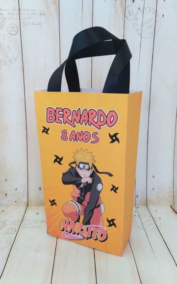 Sacolinha Personalizada Naruto - foto 1