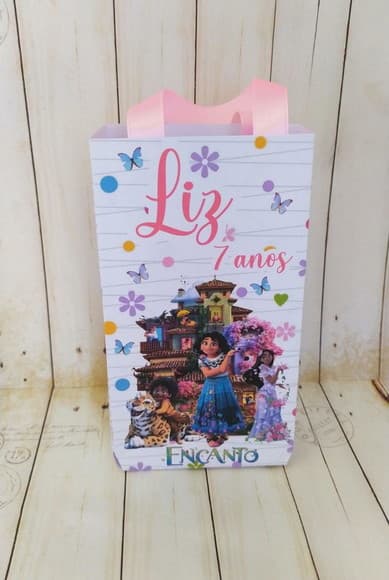 Sacolinha Personalizada Filme Encanto - foto 1