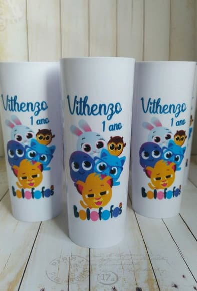 Copo Long Drink Bolofofos Personalizado