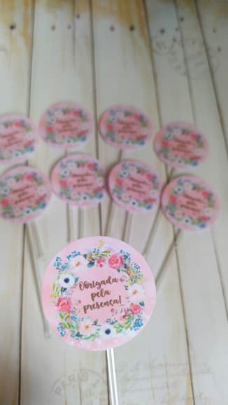 Tag Agradecimento para Mini Suculentas