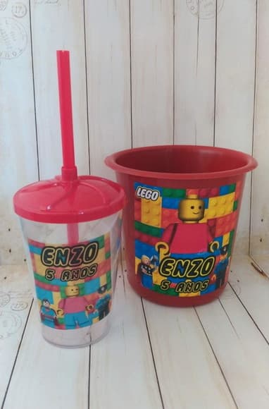 Kit Cineminha Personalizado Lego - foto 1