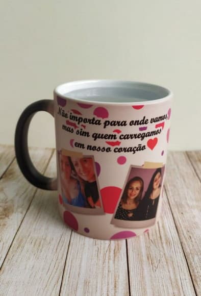 Caneca Mágica Amigas Personalizada - foto 1