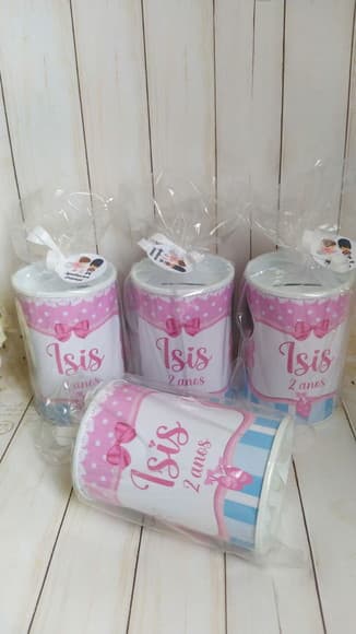 Cofrinho Bailarina Personalizado Embalados