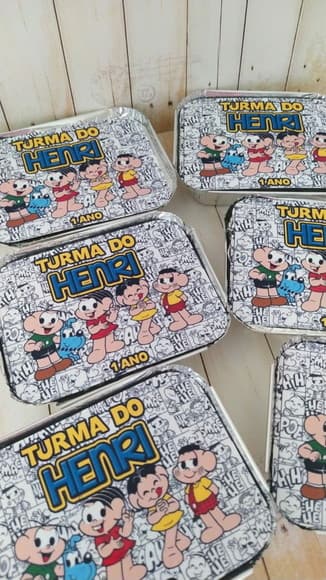Marmitinha Turma da Mônica Kit Lanche Festa na Escola