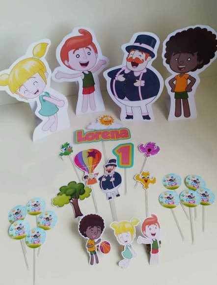 Kit Festa Mundo Bita Personalizado