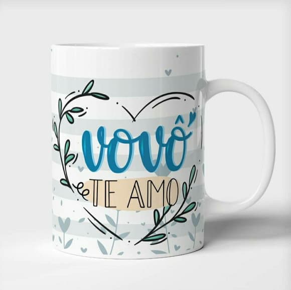 Caneca Porcelana Dia Dos Avós/vovô