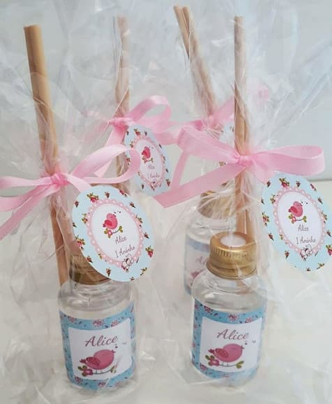 Mini Aromatizador Lembrancinha Jardim Encantado