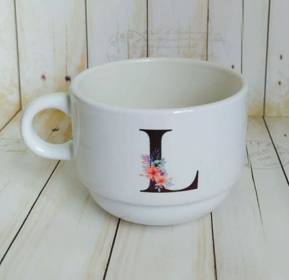 Xícara de Café/chá Personalizada com Nome - foto 1