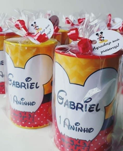 Cofrinho Mickey Personalizado Embalados - foto 1