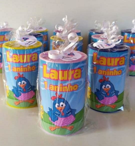 Cofrinho Galinha Pintadinha Rosa Embalado