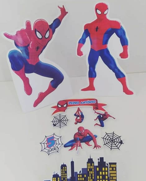 Kit Festa Homem Aranha personalizado